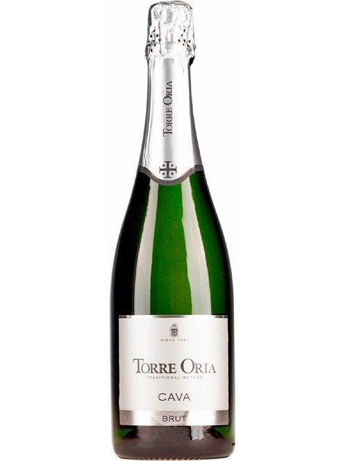 Ігристе вино Кава, Торре Орія / Cava, Torre Oria, біле брют 0.75л