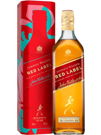 Johnnie Walker Red Label 1136ml・760ml Red Label Johnnie Walker 40% 0.7л купить виски в металлической