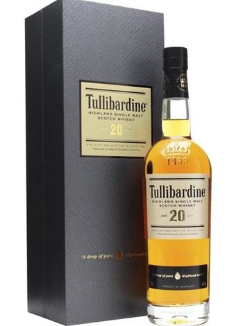 Виски Tullibardine 20 лет 43% 0.7л в коробке | OKwine