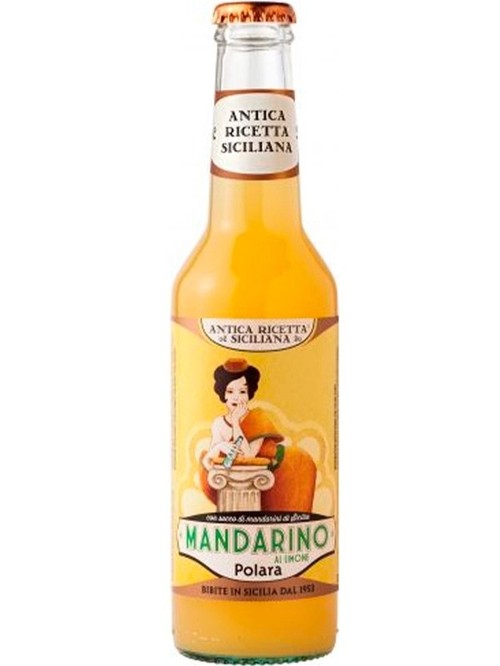 Напій газований Полар, Мандарин і Лимон / Polara, Mandarino al Limone, Antica Ricetta Siciliana, 0.275л Напій газований Полар, Мандарин і Лимон / Polara, Mandarino al Limone, Antica Ricetta Siciliana, 0.275л фото