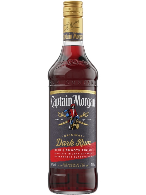 Ром Капитан Морган, Дарк / Captain Morgan, Dark, 3 года, 40%, 0.7л