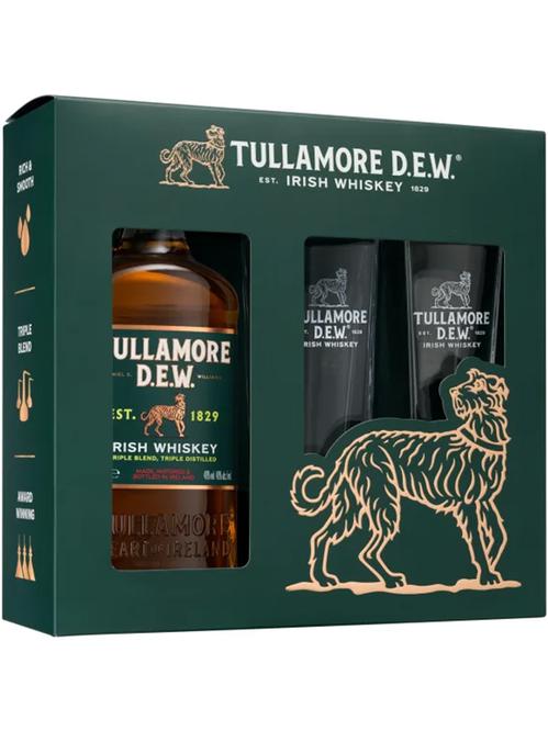 Виски Талламор Дью / Tullamore Dew, 40%, 0.7л, в подарочной коробке + 2 стакана Виски Талламор Дью / Tullamore Dew, 40%, 0.7л, в подарочной коробке + 2 стакана фото