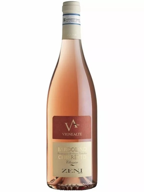 Вино Бардолино Кьяретто Классико, Винье Альте / Bardolino Chiaretto Classico, VigneAlte, Zeni, розовое сухое 12.5% 0.75л Вино Бардолино Кьяретто Классико, Винье Альте / Bardolino Chiaretto Classico, VigneAlte, Zeni, розовое сухое 12.5% 0.75л фото