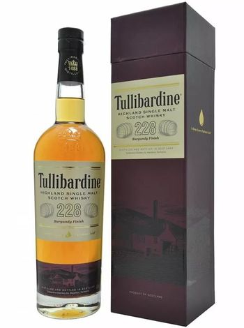 Tullibardine 228 Burgundy Finish 43% 0.7л в подарочной коробке