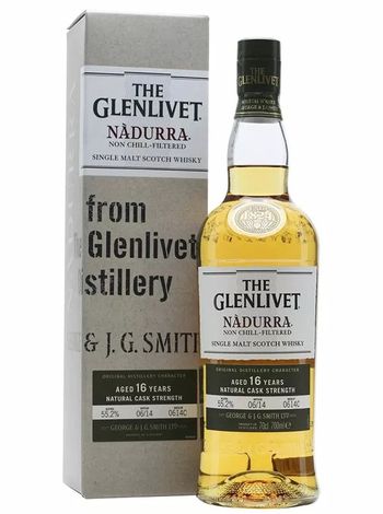 Виски Glenlivet Nadurra 16 лет 48% 0.7л в коробке | OKwine