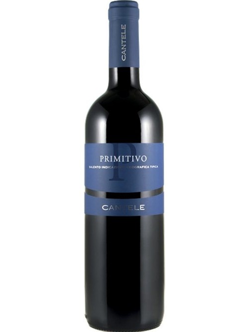 Вино Примитиво / Primitivo, Cantele, красное сухое 0.75л