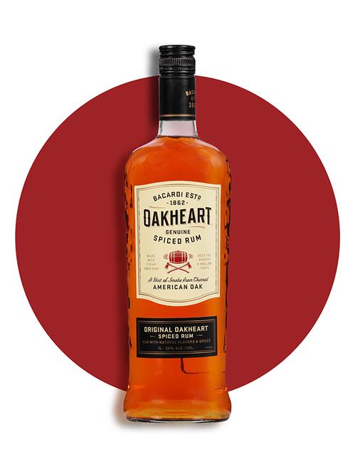 Ромовый напиток Оакхарт Ориджинал, Бакарди / Oakheart Original, Bacardi, 35%, 1л Ромовый напиток Оакхарт Ориджинал, Бакарди / Oakheart Original, Bacardi, 35%, 1л фото