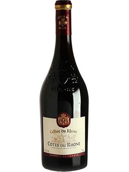 Вино Кот дю Рон, "Сільє дю Рон" / Cotes du Rhone, "Cellier du Rhone", червоне сухе 0.75л Вино Кот дю Рон, "Сільє дю Рон" / Cotes du Rhone, "Cellier du Rhone", червоне сухе 0.75л фото