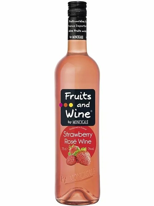 Вино Фрутс энд Вайн Клубника / Fruits and Wine Strawberry, розовое сладкое 7% 0.75л Вино Фрутс энд Вайн Клубника / Fruits and Wine Strawberry, розовое сладкое 7% 0.75л фото
