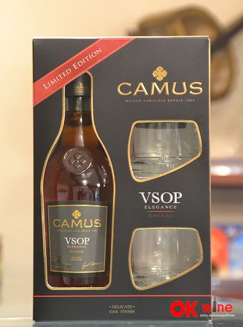 Elegance Camus VSOP 0.7л в подарунковій коробці | OKwine
