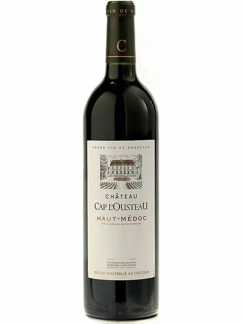 Вино О-Медок / Haut-Medoc, Chateau Cap l'Ousteau, червоне сухе 12% 0.75л