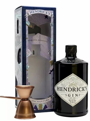 Купить джин Hendrick's, 44%, 0.7л, в подарочной коробке | OKwine