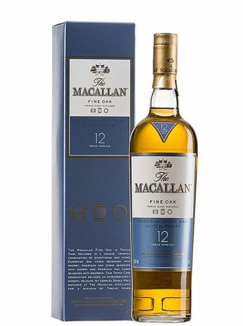 Macallan Fine Oak 12 лет 0.5л виски в коробке | OKwine
