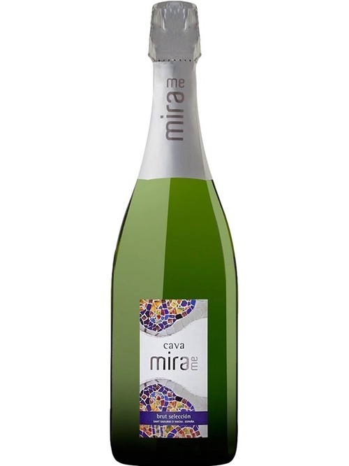 Игристое вино Кава, Мираме / Cava, Mirame, белое брют 0.75л фото