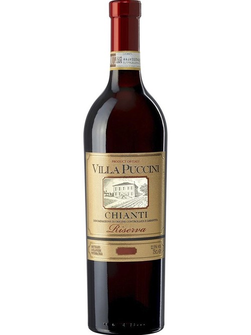 Вино Кьянти Ризерва / Chianti Riserva, Puccini, красное сухое 0.75л Вино Кьянти Ризерва / Chianti Riserva, Puccini, красное сухое 0.75л фото
