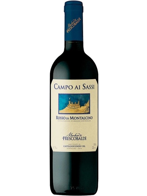 Вино Россо ді Монтальчіно / Rosso di Montalcino, Frescobaldi, червоне сухе 13.5% 0.75л фото