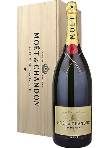Imperial Moet & Chandon белое брют 6л в деревянной коробке
