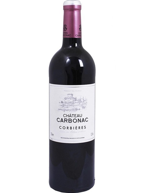 Вино Шато Карбонак / Chateau Carbonac, Les Grants Chais de France, красное сухое 0.75л Вино Шато Карбонак / Chateau Carbonac, Les Grants Chais de France, красное сухое 0.75л фото