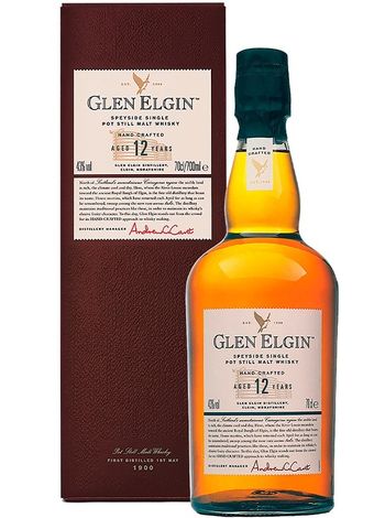 Glen Elgin 12 лет 43% 0.7л в коробке, купить виски | OKwine