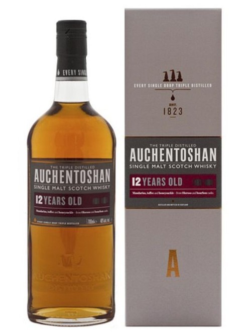 Віскі Ошентошен / Auchentoshan, 12 років, 40%, 0.7л фото