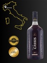 Лікер Крем де Кассис / Creme de Cassis, Gamondi, 15% 1л Photo 3