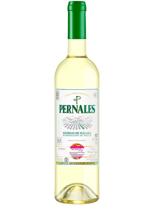 Вино Перналеc, Вердехо / Pernales, Verdejo, Bodegas Malaga Virgen, біле сухе 0.75л