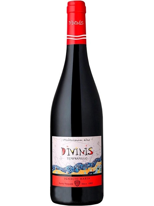 Вино Темпранильо, Дивинис / Tempranillo, Divinis, Ignacio Marin, красное сухое 0.75л Вино Темпранильо, Дивинис / Tempranillo, Divinis, Ignacio Marin, красное сухое 0.75л фото