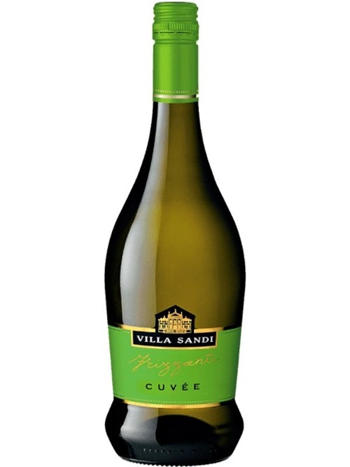 Игристое вино Кюве Бьянко, Фризанте / Cuvee Bianco, Frizzante, Villa Sandi, белое полусухое 0.75л