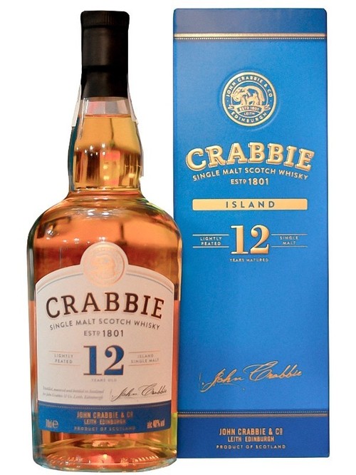 Віскі Краббі / Crabbie, 12 років, 40%, 0.7л, в коробці фото