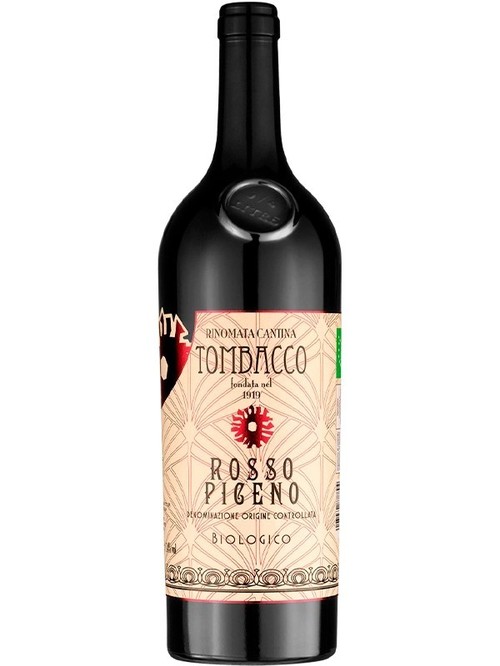 Вино Россо Пічено / Rosso Piceno, Tombacco, червоне сухе 0.75л Вино Россо Пічено / Rosso Piceno, Tombacco, червоне сухе 0.75л фото