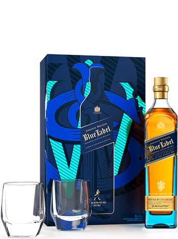 Johnnie Walker Blue Label ギフトボックス Blue Label 0.7л купить виски в подарочной коробке | OKwine