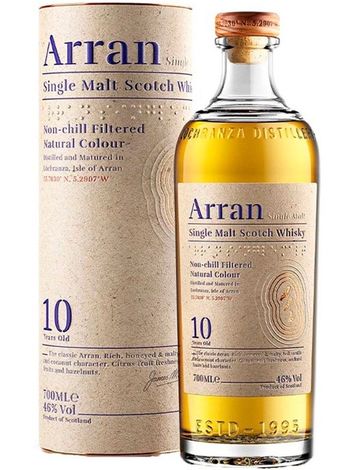Arran 10 лет 46% 0.7л в тубусе, купить виски | OKwine