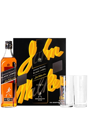 Black Label 12 років 40% 0.7л купити віскі в подарунковій