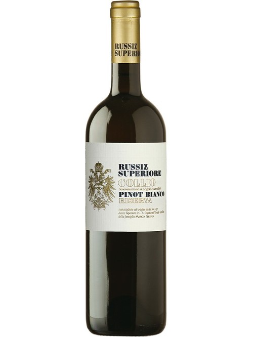 Вино Пино Бьянко Резерва, Коллио / Pinot Bianco Riserva, Collio, Russiz Superiore, белое сухое 0.75л Вино Пино Бьянко Резерва, Коллио / Pinot Bianco Riserva, Collio, Russiz Superiore, белое сухое 0.75л фото