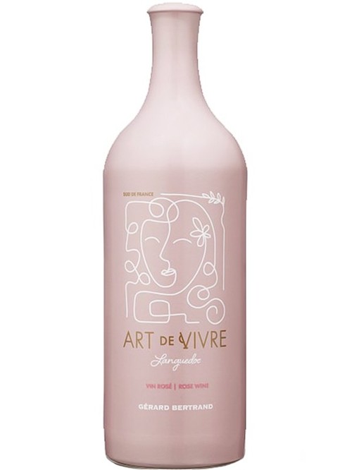 Вино Арт де Вівр, Розе / Art de Vivre, Rose, Gerard Bertrand, рожеве сухе 0.75л Вино Арт де Вівр, Розе / Art de Vivre, Rose, Gerard Bertrand, рожеве сухе 0.75л фото