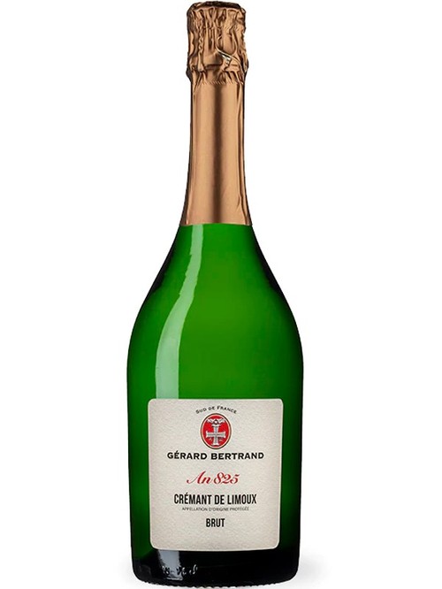 Игристое вино Эритаж Ан 825, Креман де Лиму / Heritage An 825, Cremant de Limoux, Gerard Bertrand, белое брют 0.75л Игристое вино Эритаж Ан 825, Креман де Лиму / Heritage An 825, Cremant de Limoux, Gerard Bertrand, белое брют 0.75л фото