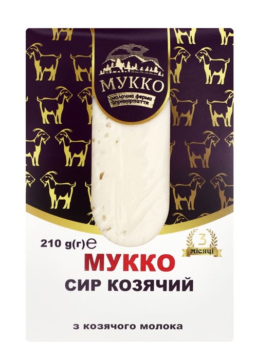 Козячий сир, Мукко, 45.7%, 210г Козячий сир, Мукко, 45.7%, 210г фото