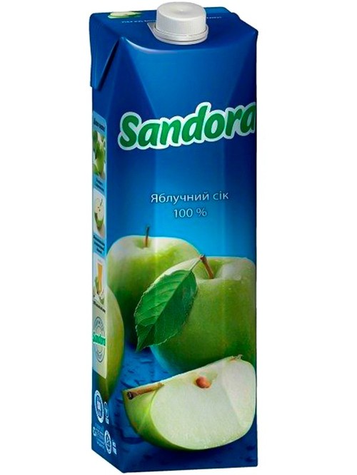 Сок Sandora Яблочный, 0.95л Сок Sandora Яблочный, 0.95л фото