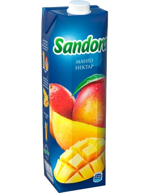 Нектар манговий, Sandora, 0.95л Нектар манговий, Sandora, 0.95л фото