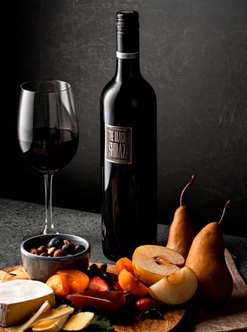 Metal Label The Black Shiraz красное сухое вино 0.75л | OKwine