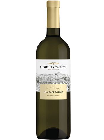 Alazani Valley Georgian Valleys купить белое полусладкое 0.75л