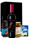 Набор Вино Garnacha, Salina с сыром Kaserei, оливками Romeo Rossi и чипсами из шоколада Chocmod_photo_1