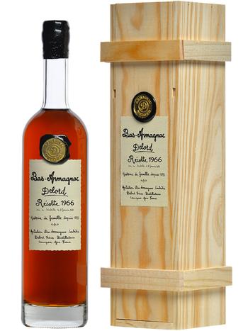 LAUBADE アームagnac 1960年 木箱入り空瓶 Delord 1966 год 0.7л купить винтажный арманьяк | OKwine