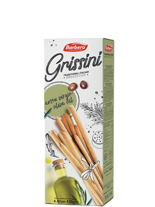 Грисині з оливковою олією, Barbero, 125г Грисині з оливковою олією, Barbero, 125г фото