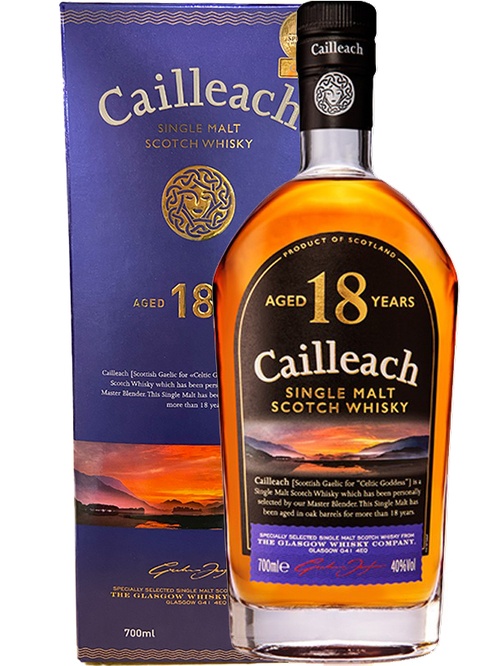 Виски Калех, Сингл Молт / Cailleach, Single Malt, 18 лет, 40%, 0.7л Виски Калех, Сингл Молт / Cailleach, Single Malt, 18 лет, 40%, 0.7л фото