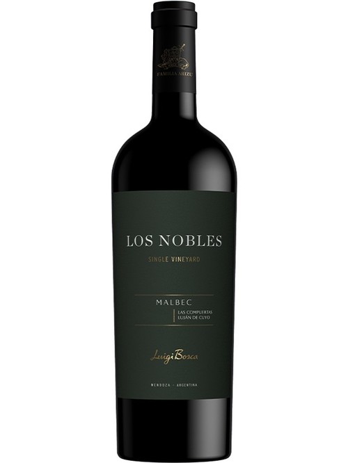 Вино Мальбек "Лос Ноблес" / Malbec "Los Nobles", Luigi Bosca, червоне сухе 0.75л фото