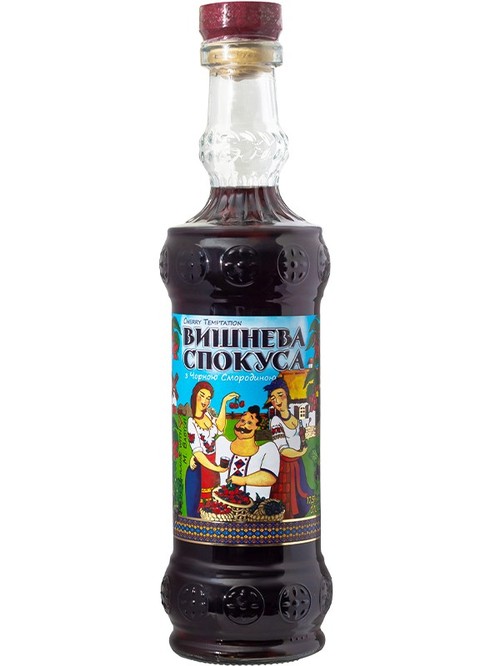 Наливка Вишнева Cпокуса с черной смородиной / Cherry Temptation, 17.5%, 0.7л Наливка Вишнева Cпокуса с черной смородиной / Cherry Temptation, 17.5%, 0.7л фото