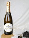 Безалкогольне ігристе вино П'єр Зеро, Сігначе Шардоне Спарклінг / Pierre Zero, Signature Chardonnay Sparkling, Domaines Pierre Chavin, біле 0.75л Photo 3