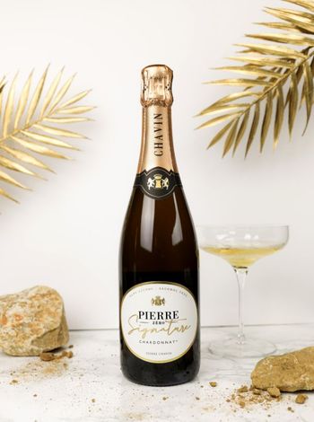 Pierre Zero Signature Chardonnay Sparkling купити безалкогольне