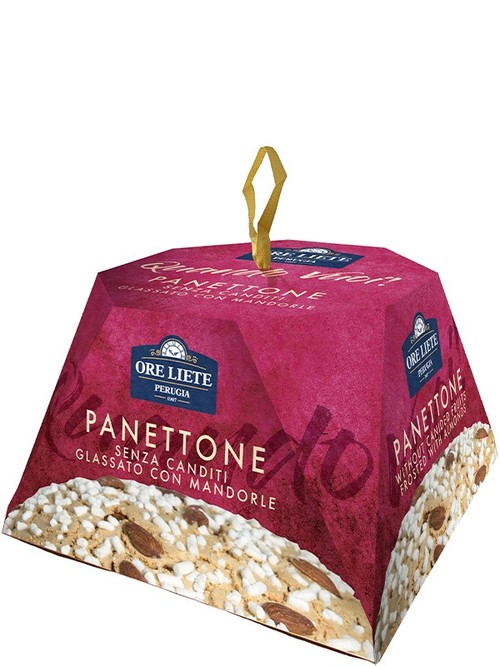 Панеттоне глазированное с миндалем, Ore Liete, 750г фото